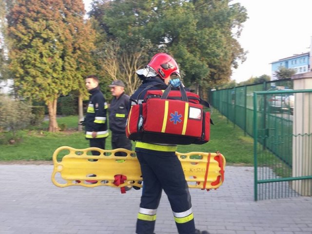  „Jedzie, jedzie straż ogniowa”, czyli ćwiczenia ewakuacyjne w Internacie.